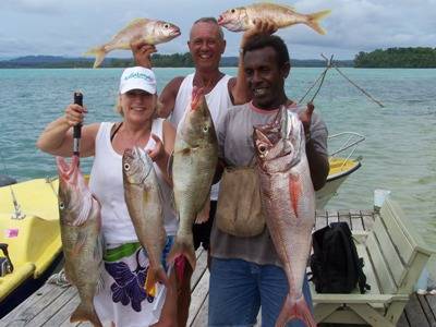 Zipolo Habu Resort fishing, Solomon Islands