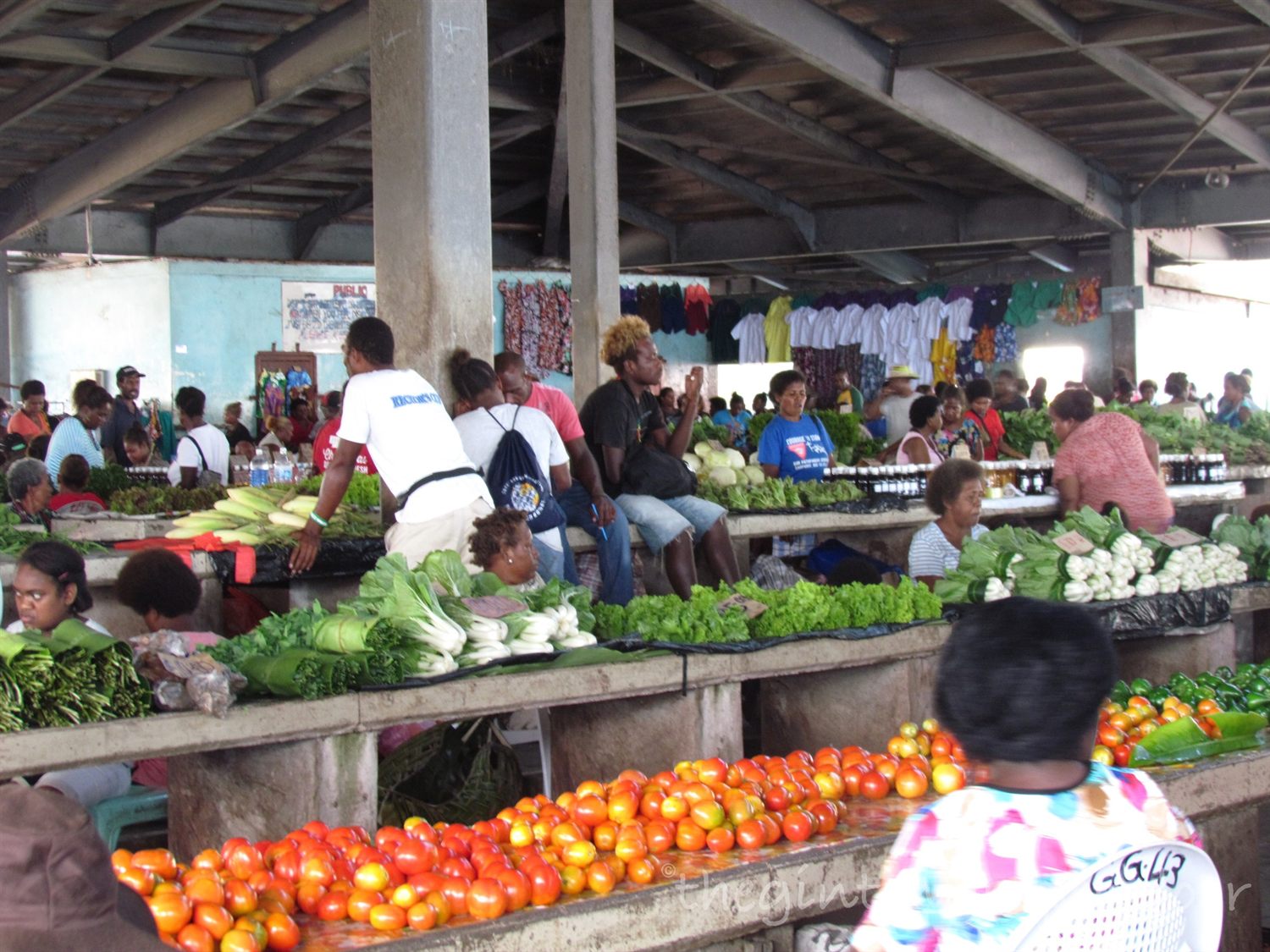 Honiara tour scene