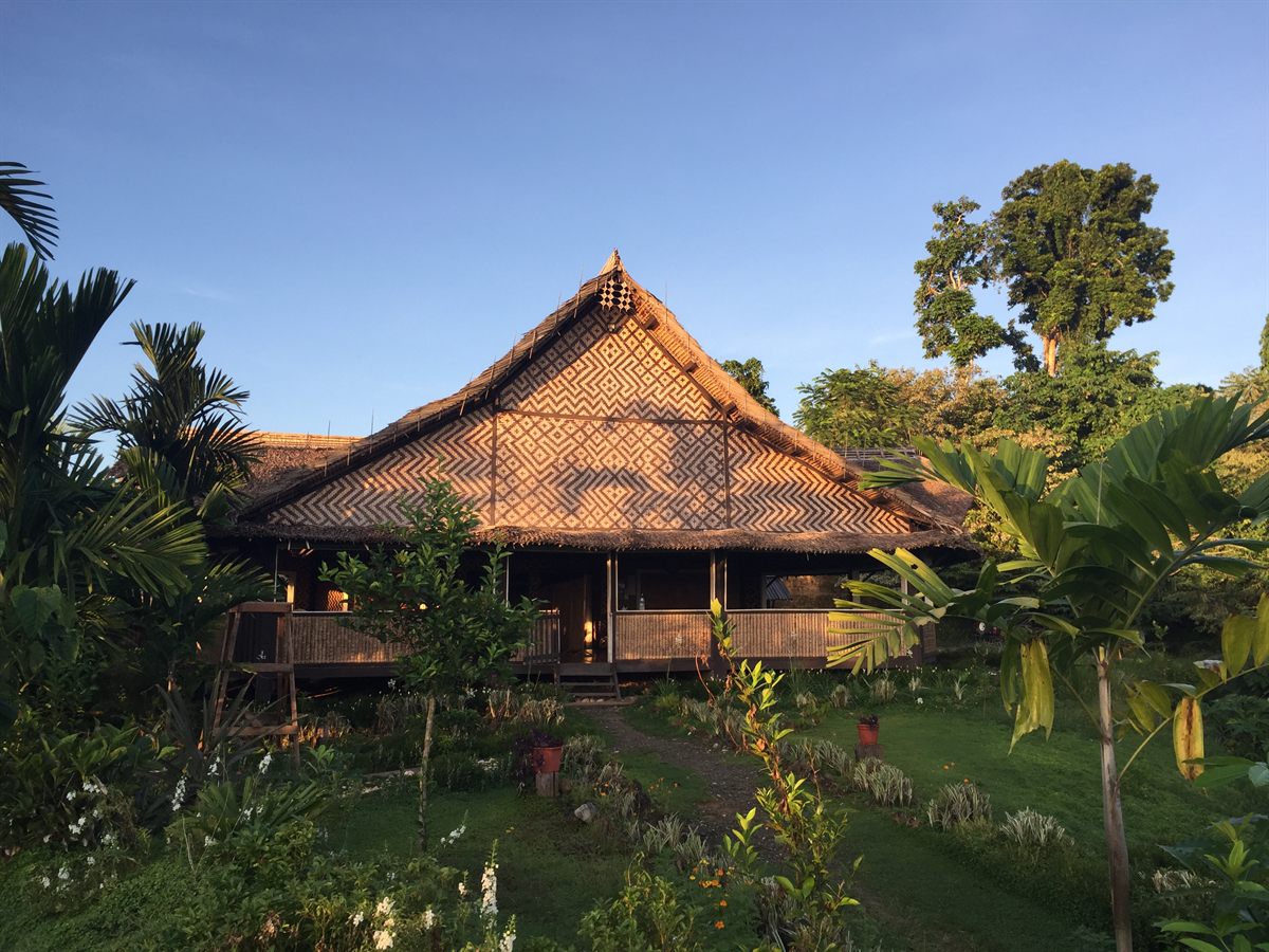 The bungalows at Parangiju Mountain Lodge